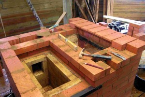 Строим печь для бани из кирпича своими руками - схемы кладки, пошаговое видео (строить, печь, баня, кирпич) кирпич