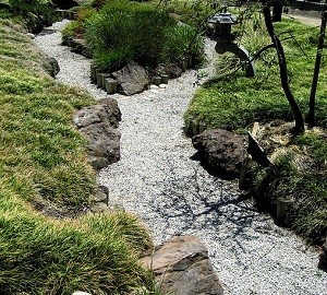 Сухой ручей в ландшафтном дизайне своими руками – мастер-класс (ручей, ландшафтный, дизайне, сухого ручья, водного потока, сухой ручей) дизайне