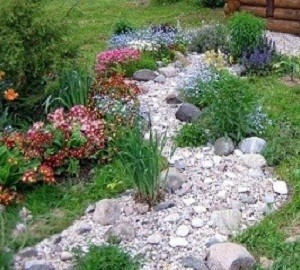 Сухой ручей в ландшафтном дизайне своими руками – мастер-класс (ручей, ландшафтный, дизайне, сухого ручья, водного потока, сухой ручей) ручей
