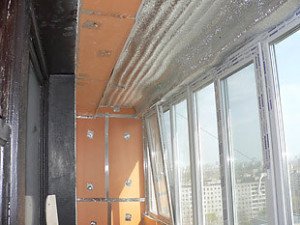утепление балкона пеноплексом
