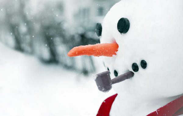 Снеговик с трубкой