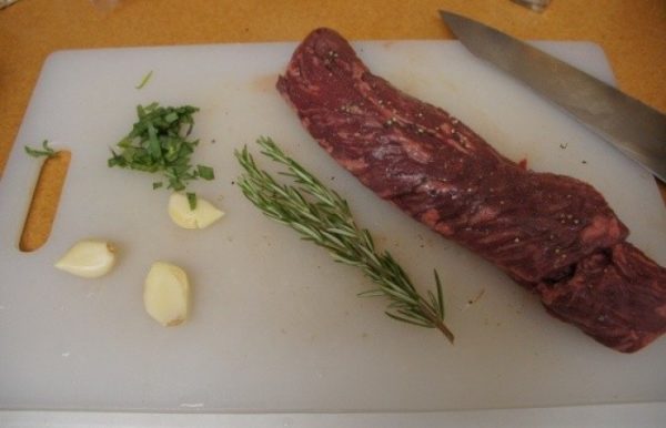 Приготовление стейка из говядины